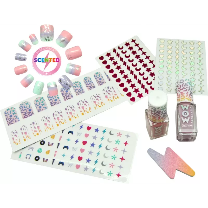 Kindermanicureset Euroswan WOW00017 - geurende nagelverzorgingskit