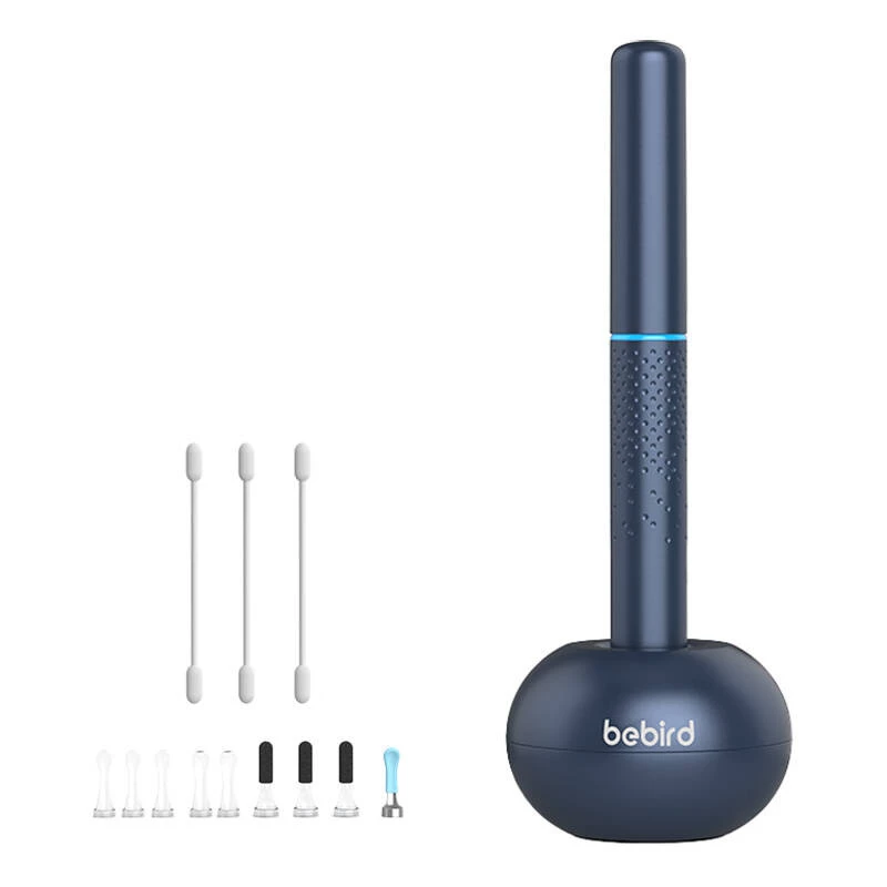 Oorreiniger Bebird M9 S met HD-camera en LED-licht, blauw