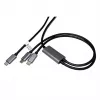 ROLINE - USB-kabel - 24-pins USB-C (M) naar 24-pins USB-C (M) - USB 2.0 - 1,85 m - USB-voeding (100 W) - zwart (11.02.8308)