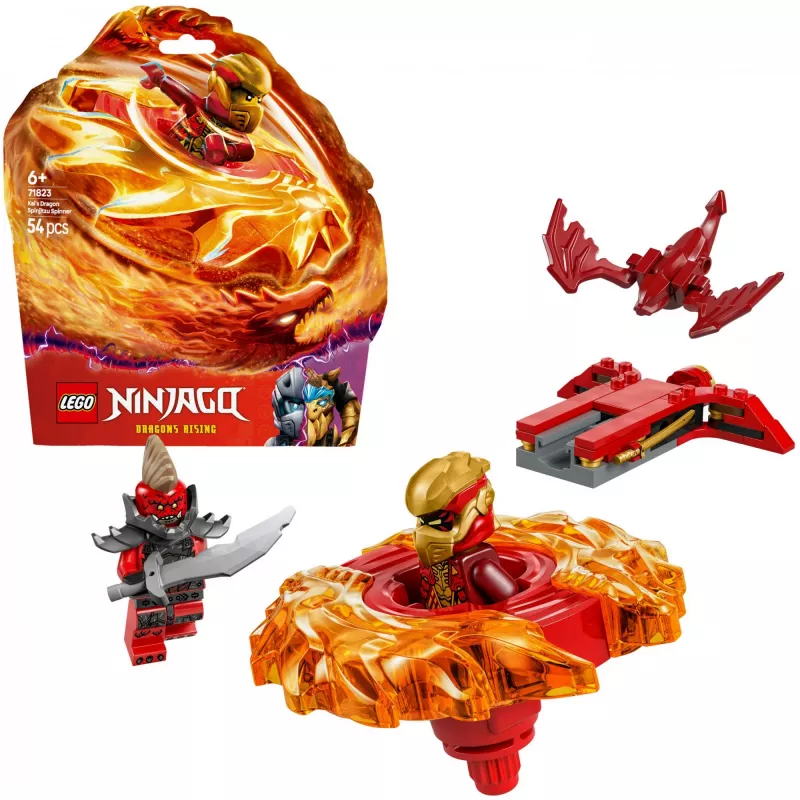 LEGO NINJAGO 71823 Kais draken-Spinjitzu-spinner