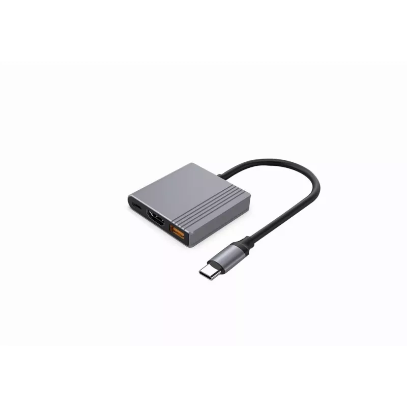 I/O-adapter USB-C naar HDMI/USB3/3IN1 A-CM-COMBO3-05 GEMBIRD