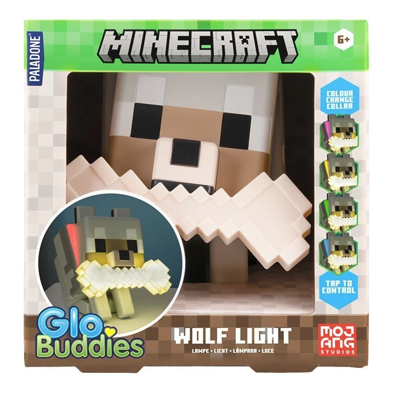 Paladone Minecraft Wolf GloBuddies lamp
