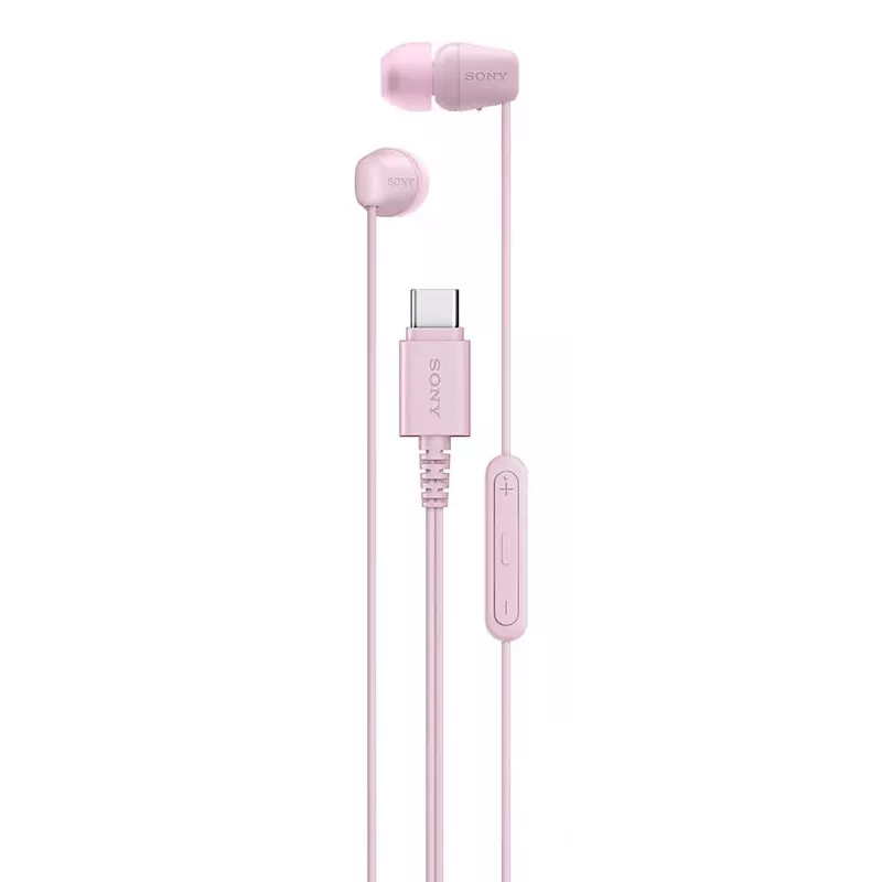 Sony IER-EX15C Headset Bedraad In-ear Gesprekken/Muziek USB Type-C Roze