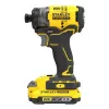Stanley SFMCF820D2K slagschroevendraaier/slagschroefmachine 2900 tpm zwart, geel