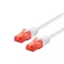 LOGON Cat6 UTP netwerkkabel, 7 m, RJ-45 naar RJ-45, wit
