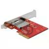 DeLOCK PCI Express > 1x externe CFexpress-sleuf - kaartlezer (CF) - PCI Express x4 3.0 (91748)