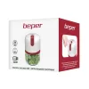 Beper P102ROB050 oplaadbare USB-hakmolen, 0,25 L, 30 W, wit/rood