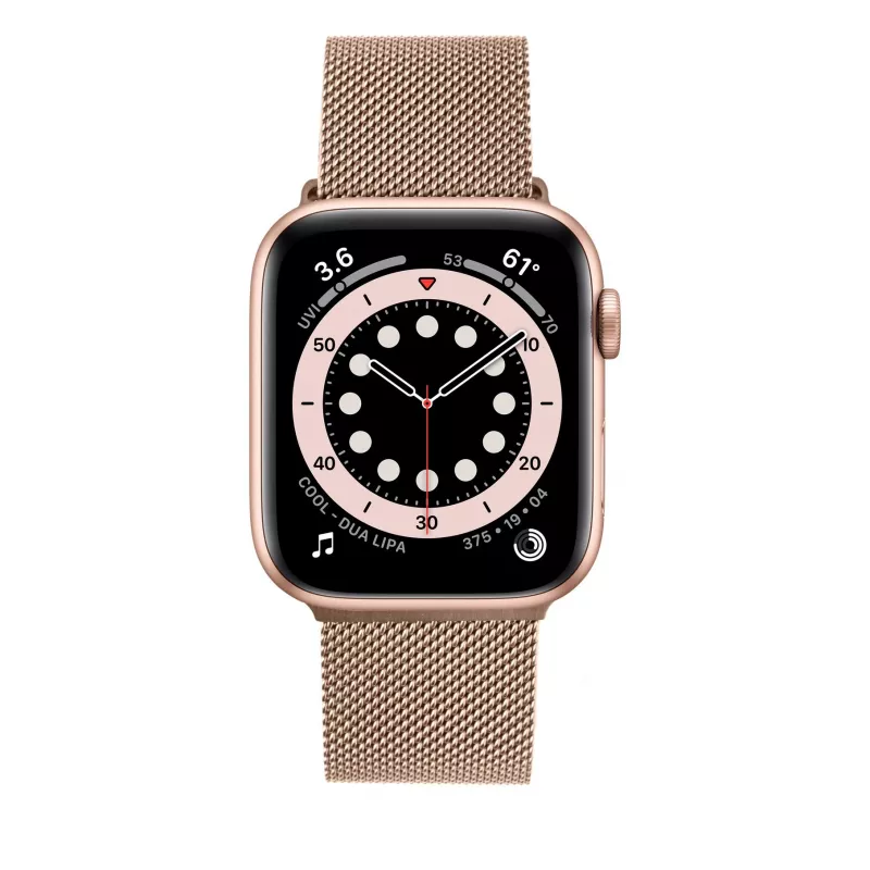 Mesh-band FIXED FIXMEST-436-RG voor Apple Watch 38/40/41mm roségoud