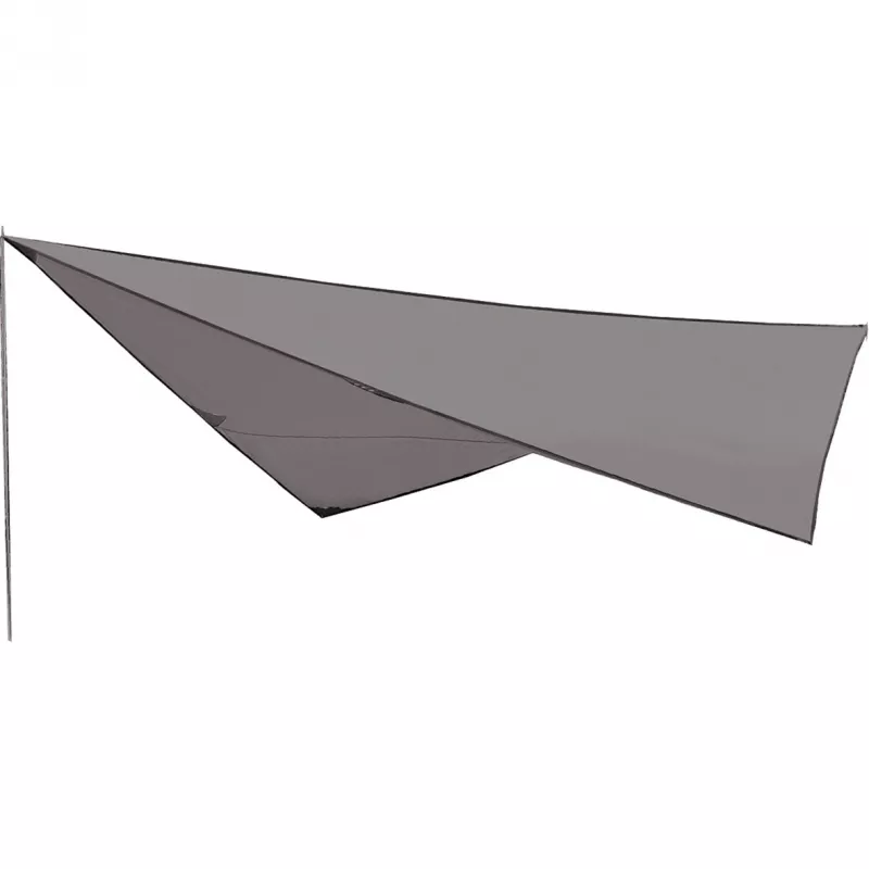 Zeil High Peak 10034, grijs polyester, buitenhoes en ondergrond