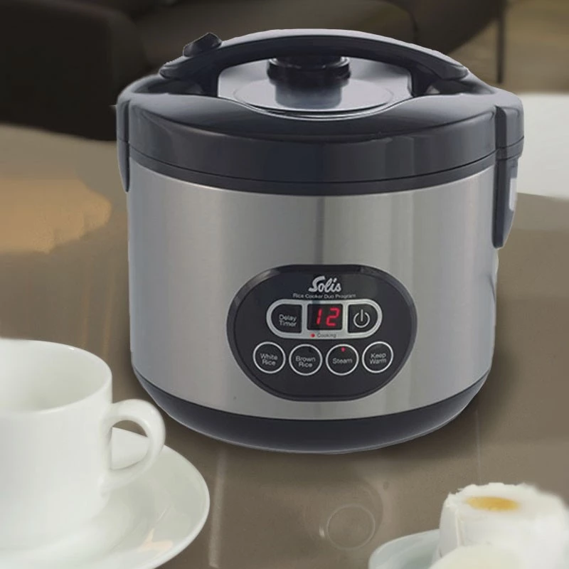 Rijstkoker Solis 979.30 1,2 L 500 W roestvrijstaal