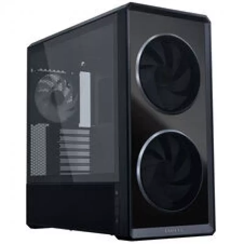 Lian Li LANCOOL 217 INF pc-behuizing-bundel + 3x UNI FAN SL-INF 120 reverse-blade-ventilator - zwart