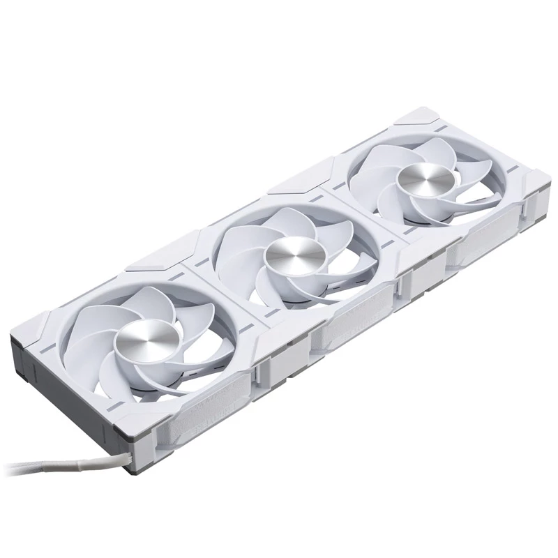 Phanteks D30-120 PWM Reverse Airflow D-RGB behuizingsventilator, 120 mm, (3 stuks), wit