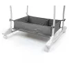 Co-sleeper milly mally Dream On Stone 5431 met in hoogte verstelbare functie en zacht matras