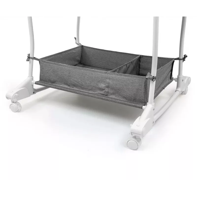 Co-sleeper milly mally Dream On Stone 5431 met in hoogte verstelbare functie en zacht matras