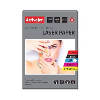 Fotopapier ActiveJet AP4-160G100L A4 160 g/m² glanzend 100 vel