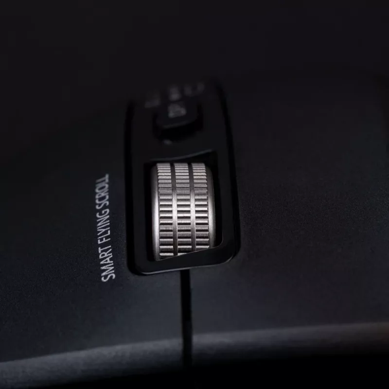Draadloze muis YENKEE SPIN DUAL 2095BK — compacte optische dual-mode muis, model YMS 2095B SPIN