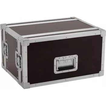 Rack 6U Roadinger Profi 25 cm — professioneel 19 inch-apparatuurrack, 6 HE, diepte 25 cm