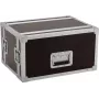 Rack 6U Roadinger Profi 25 cm — professioneel 19 inch-apparatuurrack, 6 HE, diepte 25 cm