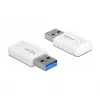 WLAN-netwerkkaart DeLOCK 12770 USB 5000 Mbit/s draadloos wit