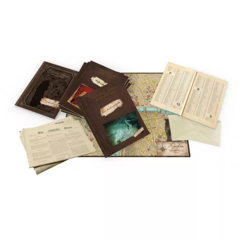 Sherlock Holmes Consulting Detective: The Thames Murders and Other Cases, bordspel