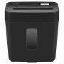 Papiervernietiger SAVIO ND-01, kruissnede 4 x 32 mm, 11 L bak, 230 W, zwart, 72 dB
