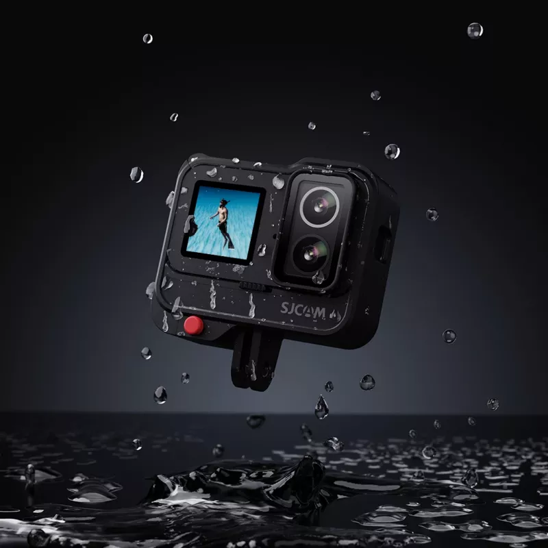 Actiecamera SJCam SJ20 dubbele lens 4K-video, 20 MP foto's