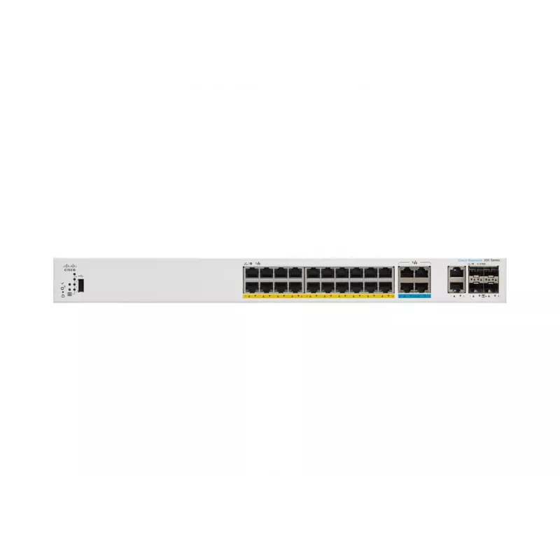 Managed switch Cisco Catalyst C1300-24MGP-4X L2/L3 24 poorten PoE