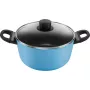 Braadpan Ballarini Caprera 2H 24 cm, antiaanbaklaag, blauw