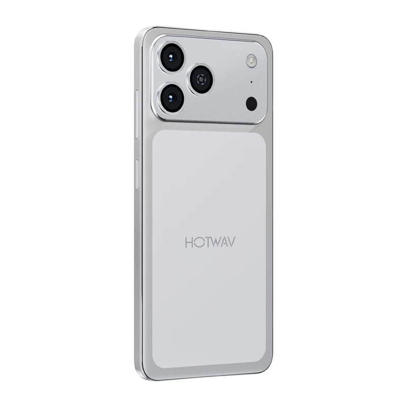Smartphone HOTWAV A17 Pro Max zilver — HOTWAV A17 Pro Max