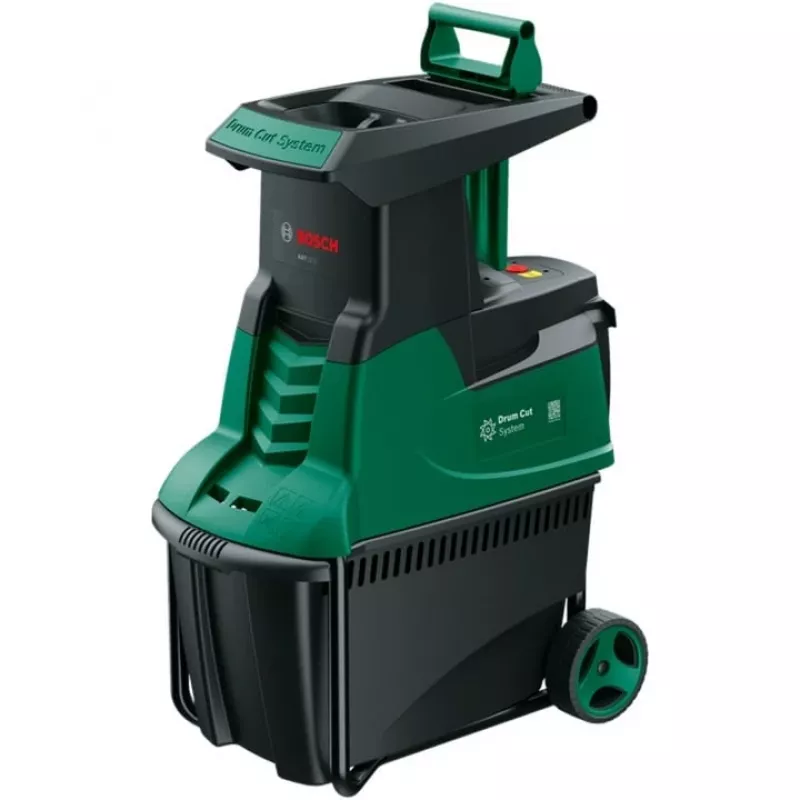 Stille versnipperaar AXT 22 D, snijwals groen/zwart, 2.200 watt