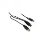 Synergy 21 S215325 – 1 m – USB-B – 2 x USB-A – USB 2.0 – stekker/stekker – zwart