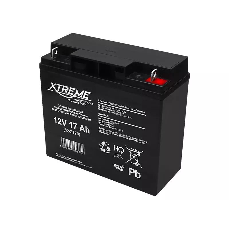 Gel-accu 12V 17Ah XTREME