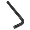 Hardtube-aansluitset OPTIMUS voor 12-mm-buizen, 6-pack met installatiegereedschap, zwart