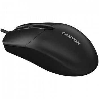 CANYON muis M-5 bedraad zwart