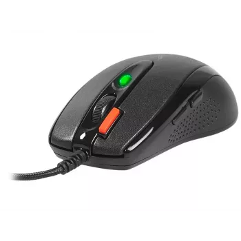 Gaming-muis A4Tech X-7120 USB Type-A ambidexter 2000 DPI, 3 ms, bedraad, zwart