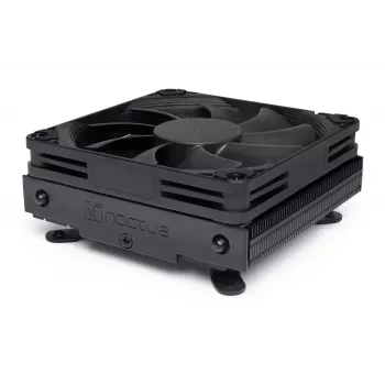 CPU-koeler Noctua NH-L9i chromax.zwart, low-profile 92-mm ventilator, ondersteuning voor LGA1151/LGA115x/AM4, 37 mm hoogte, 95x95 mm koellichaam