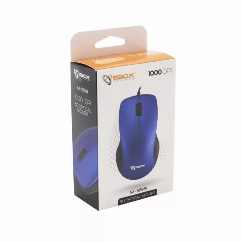 Sbox M-958BL blauw