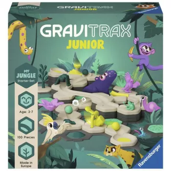 Ravensburger GraviTrax Junior Starter-Set L Jungle, knikkerbaan (27499)