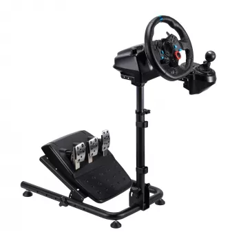 White Shark CONQUEROR-2 opvouwbare race-stuurstand met versnellingspookhouder