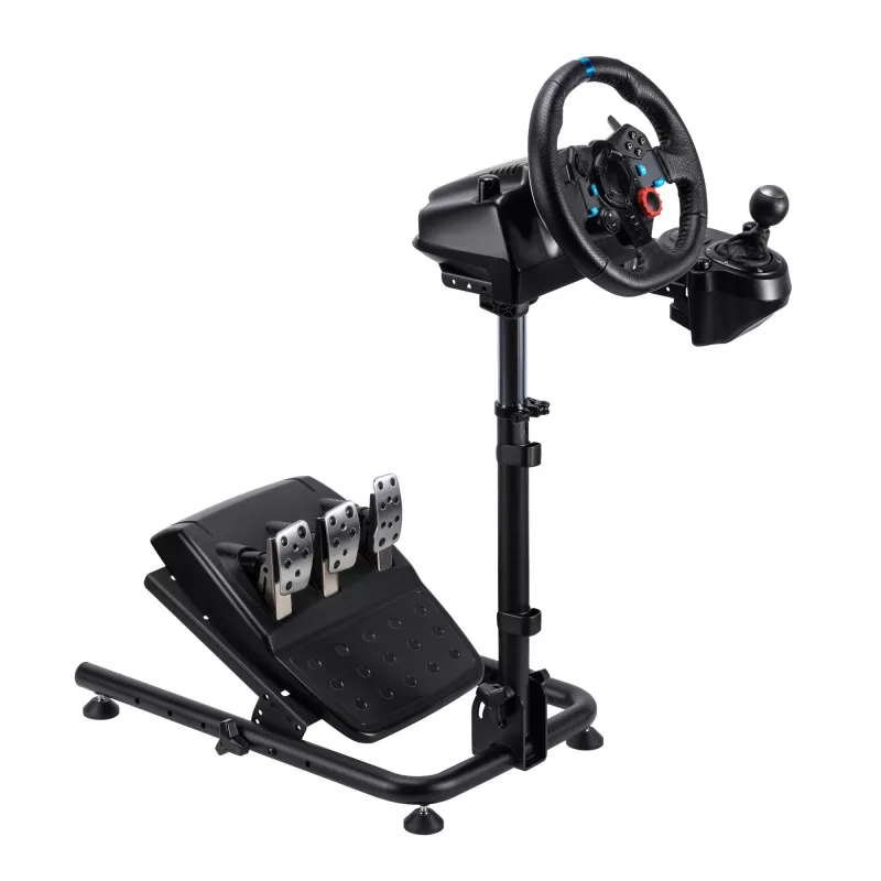 White Shark CONQUEROR-2 opvouwbare race-stuurstand met versnellingspookhouder