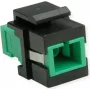 ROLINE glasvezel-keystone SC/SC simplex singlemode OS2 APC - single- of monomodevezel