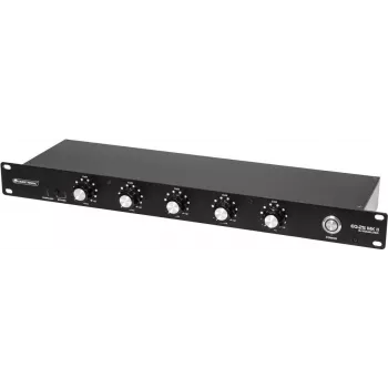 Dj-equalizer Omnitronic EQ-25 MK2 — 2-kanaals, 15-bands grafische EQ