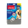 Handdoek VILEDA Pet Wipes 172650 450x700 mm, polyester, machinewasbaar, grijs
