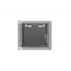 Lanberg WF10-2304-10S 10" wandrack-kast 4U, 280×310 mm, glazen deur, 20 kg, grijs (RAL 7035)