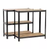 Extralink Metalen stelling 180x90x40 zwart