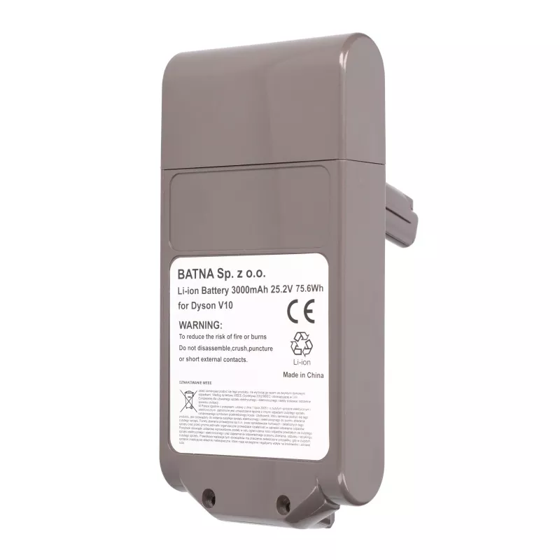 Batterij voor Dyson stofzuiger V10 25.2V 3000mAh