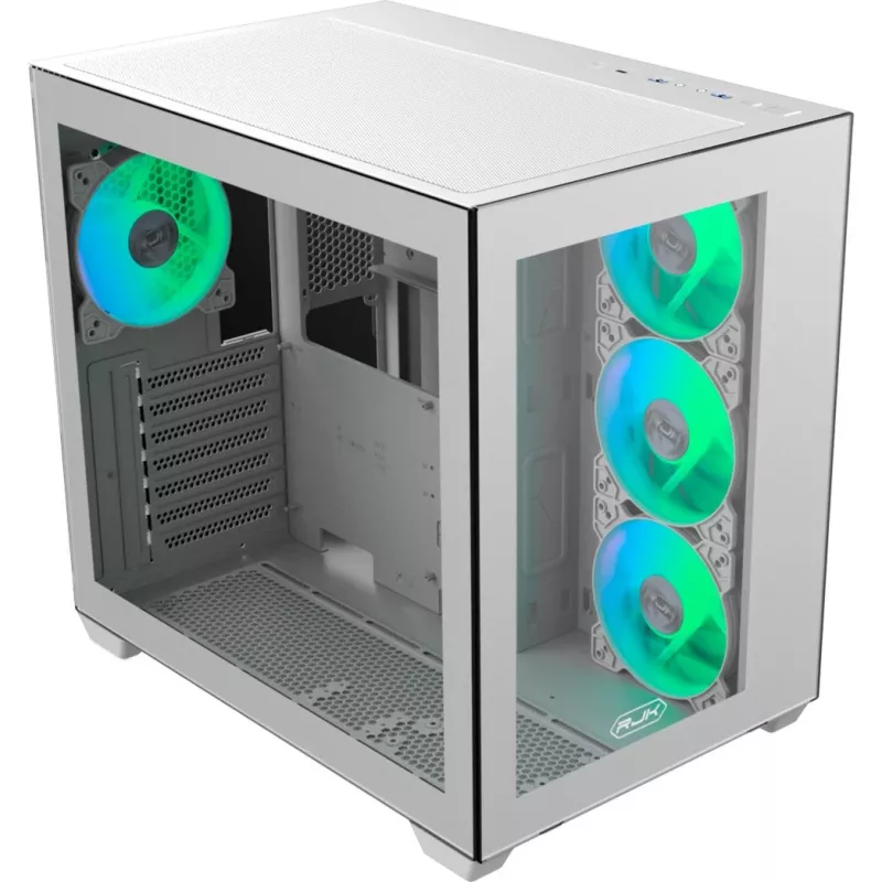 Computerbehuizing RAIJINTEK PAEAN C7 TG4, Tower-behuizing, wit