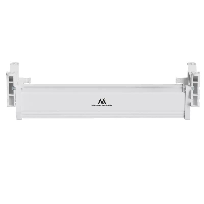 Maclean organizer voor kabels/stekkerdozen onder het bureau, max. belasting 5 kg, wit, MC-106 W