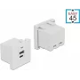 Contactdoos USB A + USB C DeLOCK 81313