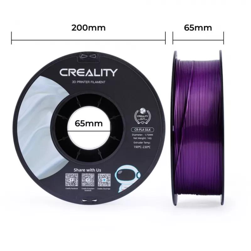 3D-printmateriaal Creality 3D 3301120005 zijde-lila 1 kg